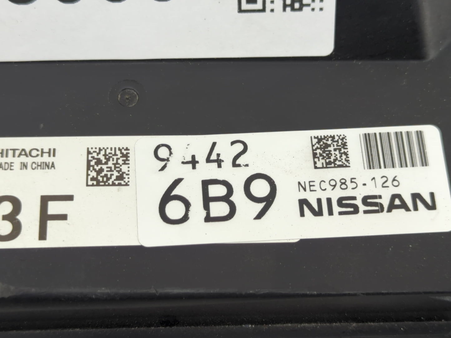 2020-2022 Nissan Versa PCM Engine Control Computer ECU ECM PCU OEM P/N:NEC985-126 Fits Fits 2020 2021 2022 OEM Used Auto Par