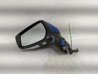2020-2022 Nissan Versa Driver Left Side View Manual Door Mirror Blue - Oemusedautoparts1.com