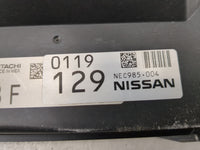 2020-2022 Nissan Versa PCM Engine Control Computer ECU ECM PCU OEM P/N:NEC985-004 Fits Fits 2020 2021 2022 OEM Used Auto Par