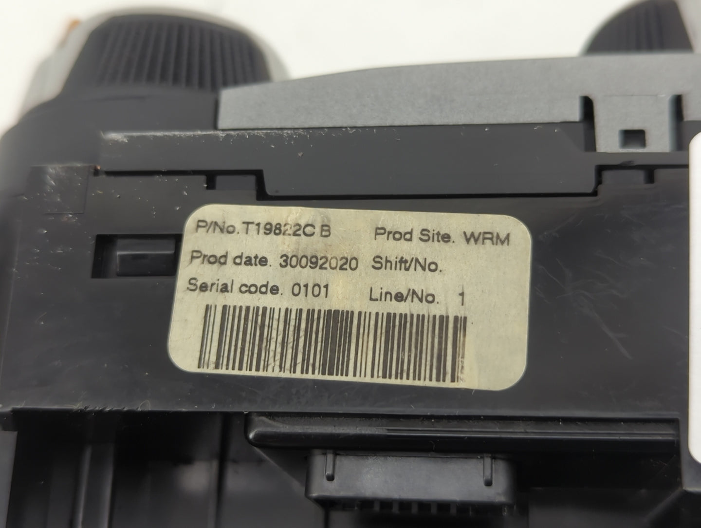 2021 Nissan Versa Climate Control Module Temperature AC/Heater Replacement P/N:T19822C B Fits OEM Used Auto Parts - Oemuseda