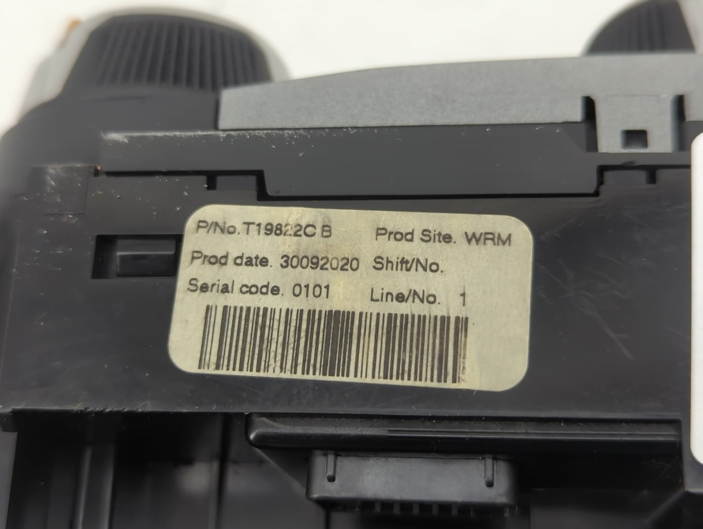 2021 Nissan Versa Climate Control Module Temperature AC/Heater Replacement P/N:T19822C B Fits OEM Used Auto Parts - Oemuseda