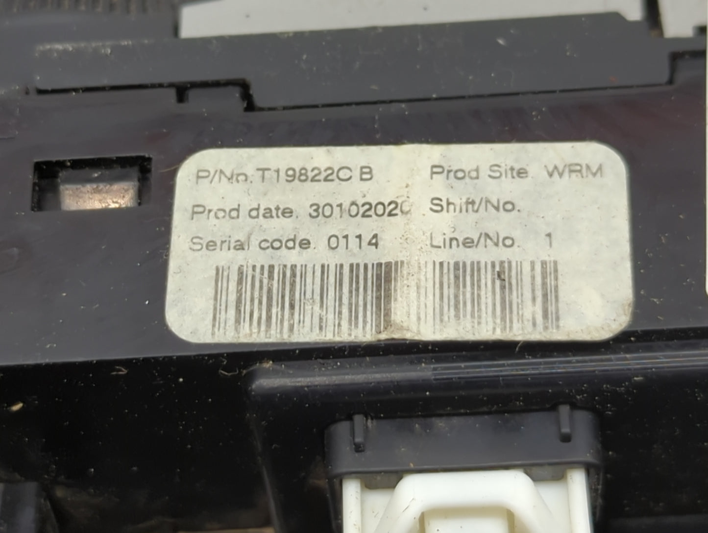 2021 Nissan Versa Climate Control Module Temperature AC/Heater Replacement P/N:T19822C B Fits OEM Used Auto Parts - Oemuseda