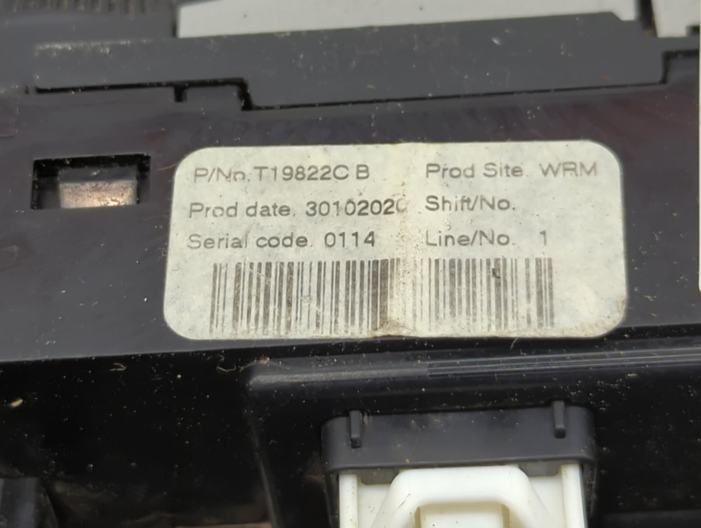 2021 Nissan Versa Climate Control Module Temperature AC/Heater Replacement P/N:T19822C B Fits OEM Used Auto Parts - Oemuseda