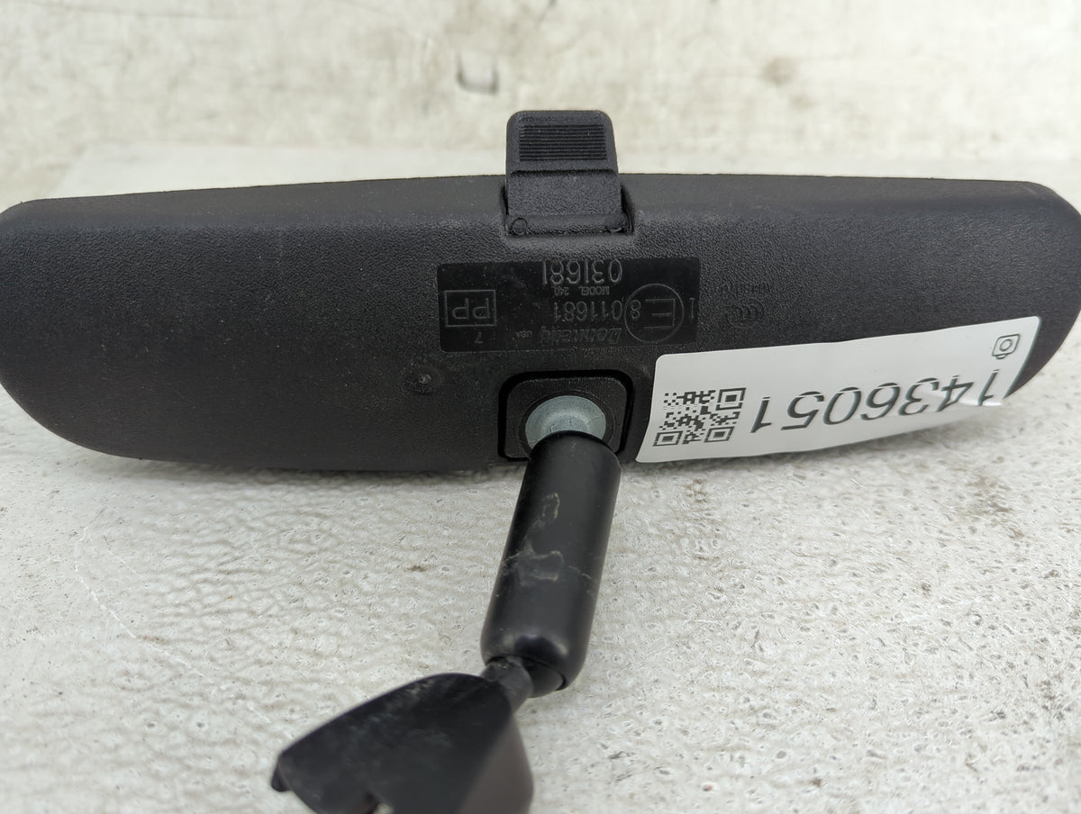 2021 Nissan Versa Interior Rear View Mirror Replacement OEM Fits OEM Used Auto Parts - Oemusedautoparts1.com