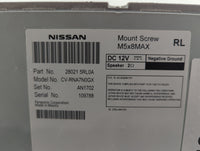 2020-2021 Nissan Versa Radio AM FM Cd Player Receiver Replacement P/N:28021 5RL0A CV-RNA7N0GX, ACJ932AN1701 Fits Fits 2020 2