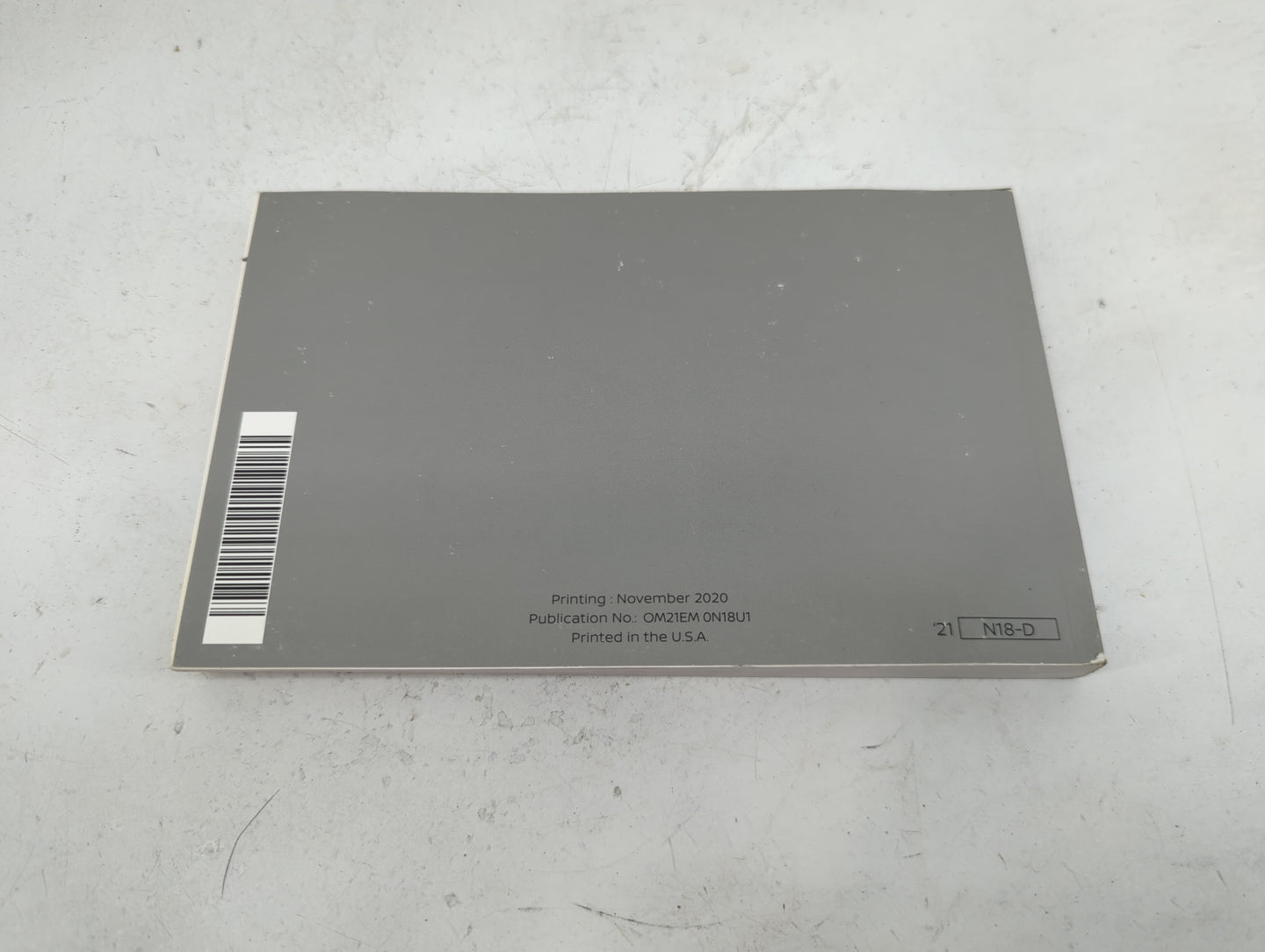 2021 Nissan Versa Owners Manual Book Guide P/N:OM21EM0N18U1 OEM Used Auto Parts - Oemusedautoparts1.com