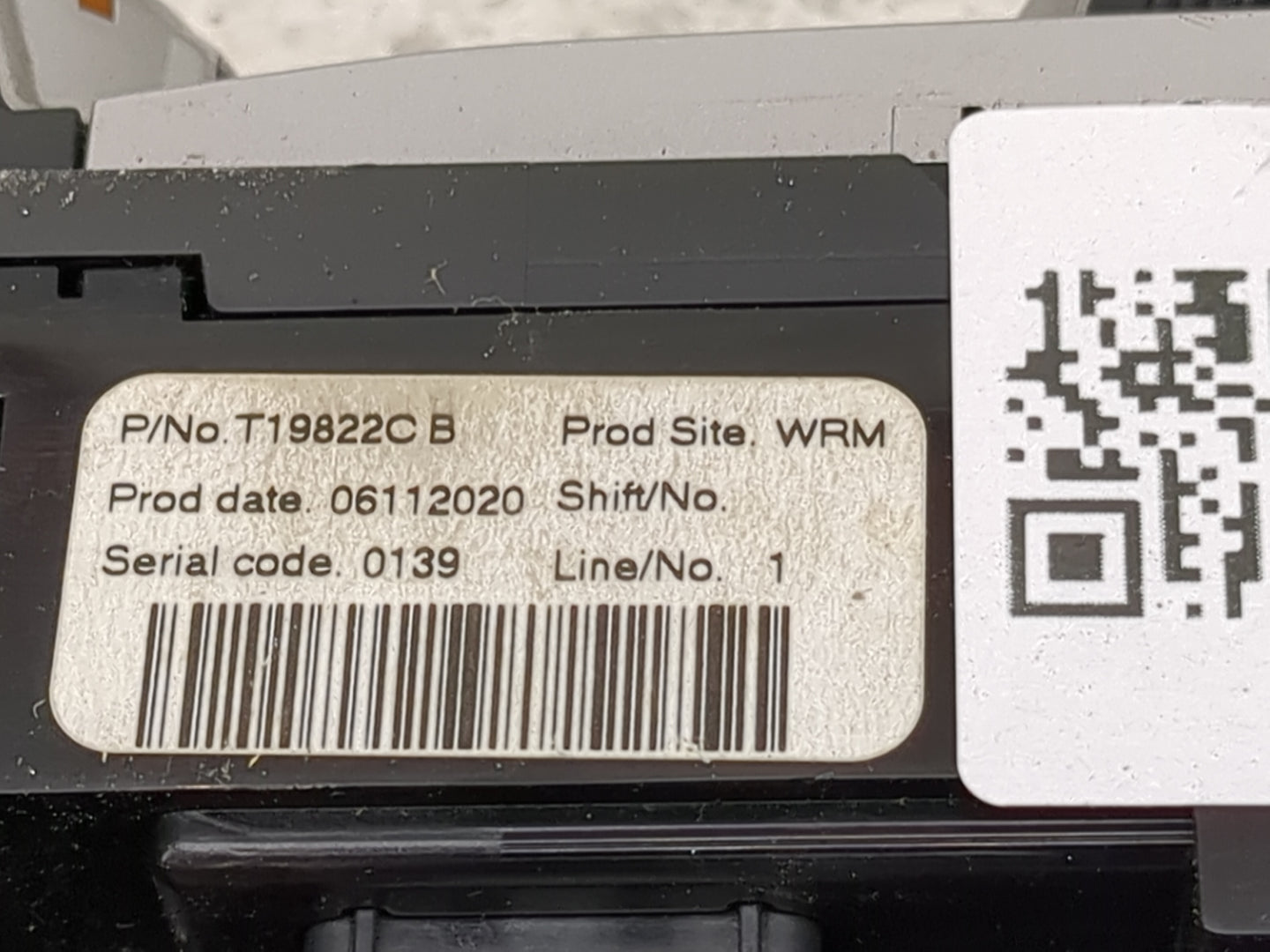 2021 Nissan Versa Climate Control Module Temperature AC/Heater Replacement P/N:T19822C B Fits OEM Used Auto Parts - Oemuseda