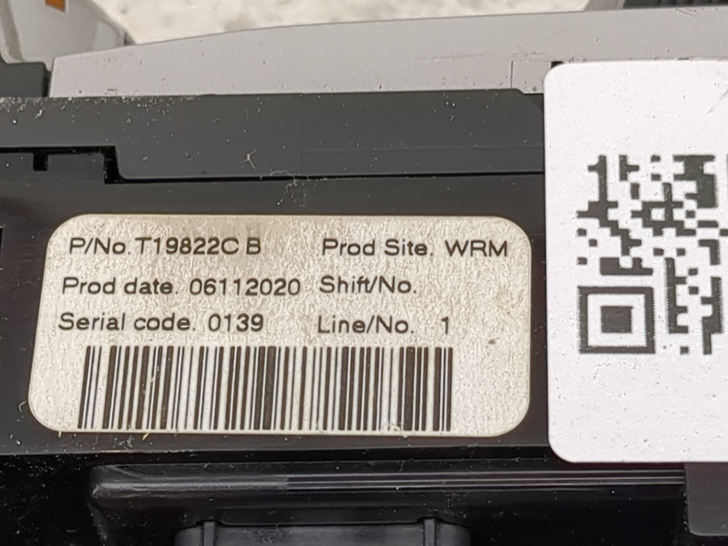 2021 Nissan Versa Climate Control Module Temperature AC/Heater Replacement P/N:T19822C B Fits OEM Used Auto Parts - Oemuseda