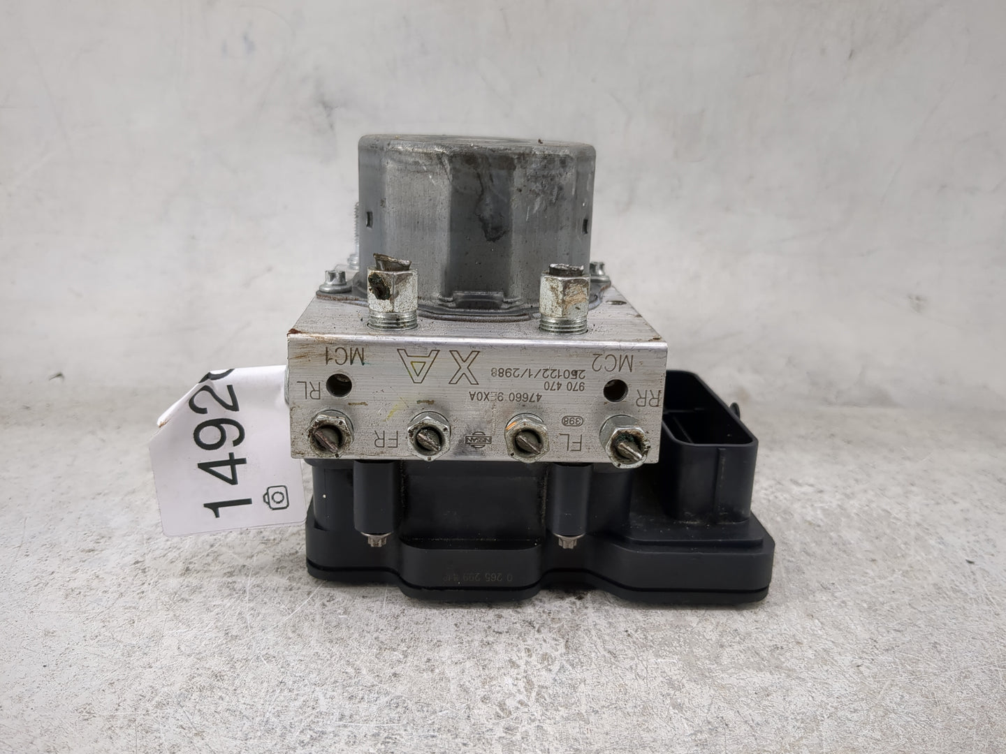 2020-2022 Nissan Versa ABS Pump Control Module Replacement P/N:47660 9EX0A 970 470, 0 265 259 Fits Fits 2020 2021 2022 OEM U