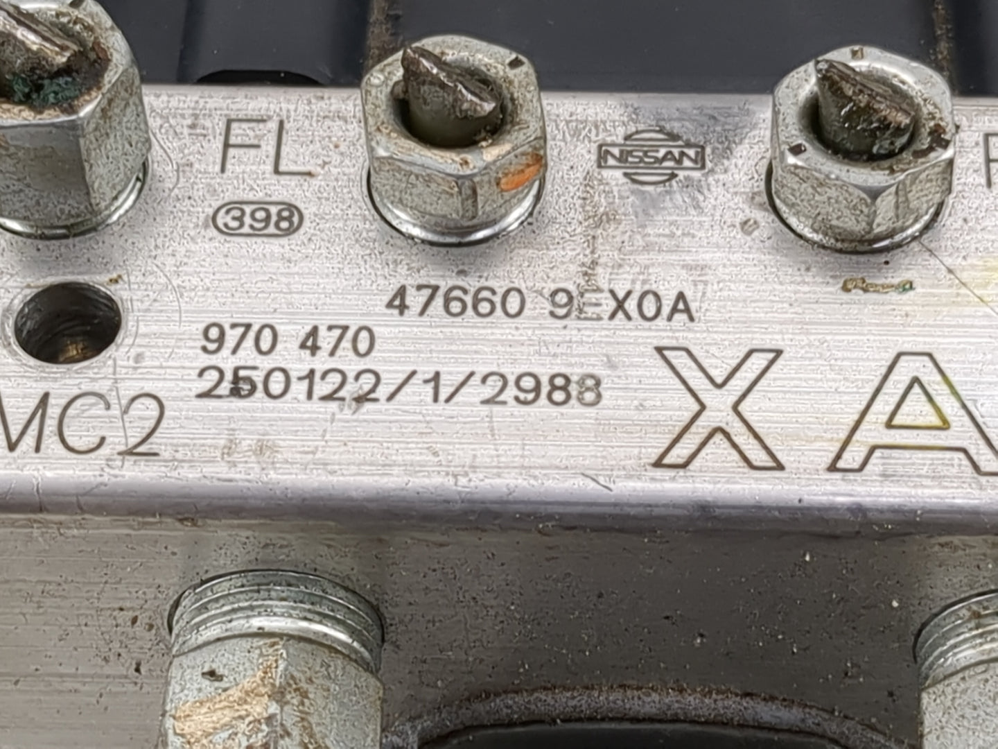 2020-2022 Nissan Versa ABS Pump Control Module Replacement P/N:47660 9EX0A 970 470, 0 265 259 Fits Fits 2020 2021 2022 OEM U
