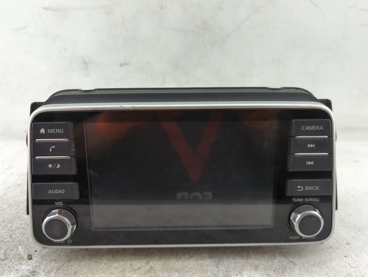2020-2021 Nissan Versa Radio AM FM Cd Player Receiver Replacement P/N:2591A5RL1B 7505751353, AIVICMFB0 Fits Fits 2020 2021 O