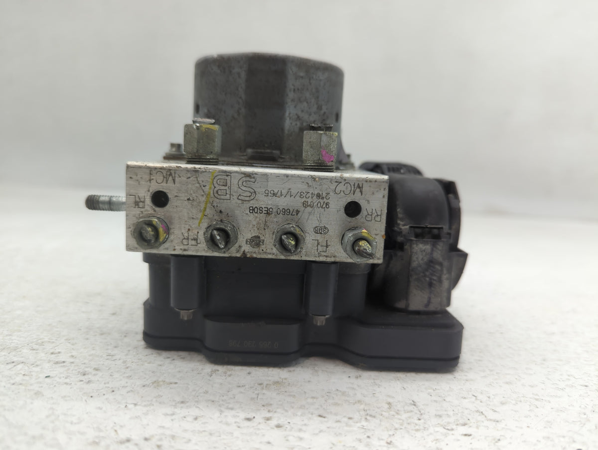 2020-2022 Nissan Versa Anti-Lock Brake ABS Pump Module Actuator OEM P/N:47660 5ES0B Fits Fits 2020 2021 2022 OEM Used Auto P