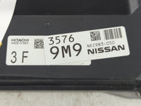 2020-2022 Nissan Versa PCM Engine Control Computer ECU ECM PCU OEM P/N:NEC983-050 Fits Fits 2020 2021 2022 OEM Used Auto Par