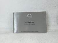 2021 Nissan Versa Owners Manual Book Guide P/N:OM21EM 0N18U0 OEM Used Auto Parts - Oemusedautoparts1.com