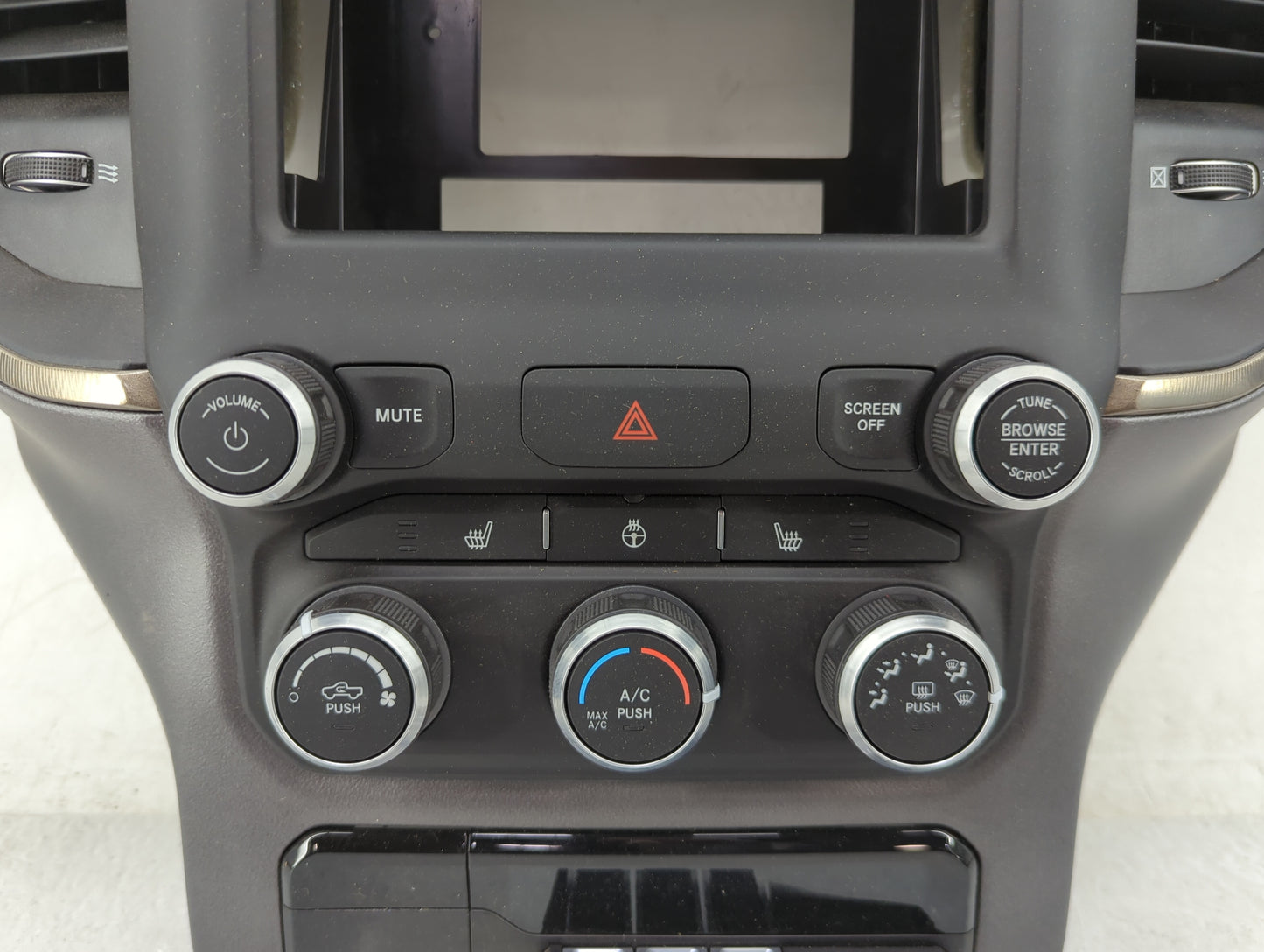 2020-2022 Ram 1500 Climate Control Module Temperature AC/Heater Replacement P/N:P68340284AD 17023202-04 Fits OEM Used Auto P