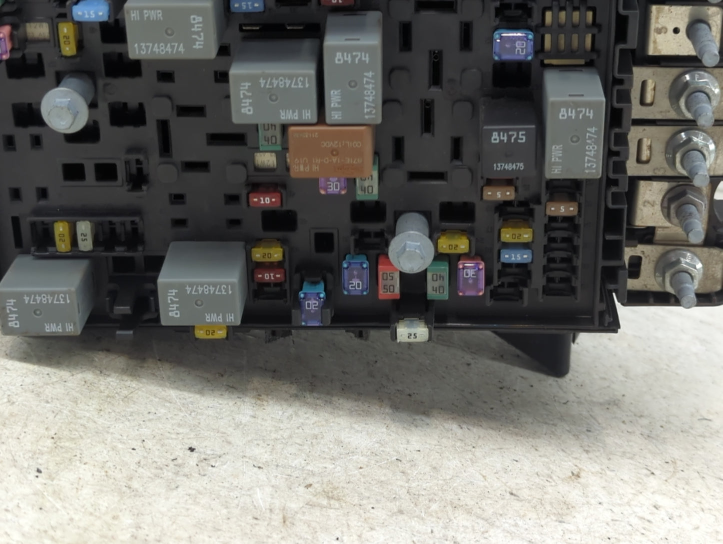 2021 Ram 1500 Fusebox Fuse Box Panel Relay Module P/N:68467637AA T02002221S5822, DPN35344969, 72033-AK Fits OEM Used Auto Pa