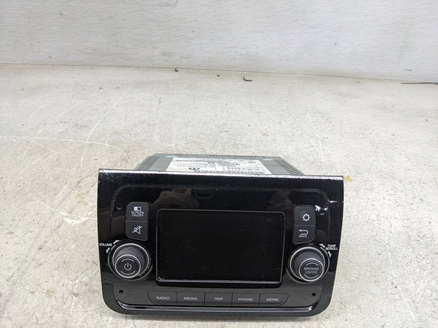 2021 Ram 1500 Radio AM FM Cd Player Receiver Replacement P/N:P6ZH43LXFAE A3C10006300H0067, VP2REFRE8H, TVPQN2991H0067 Fits O