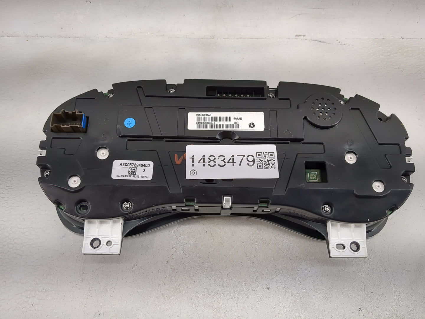 2021 Ram 1500 Instrument Cluster Speedometer Gauges P/N:P68492698AD Miles: Fits OEM Used Auto Parts - Oemusedautoparts1.com