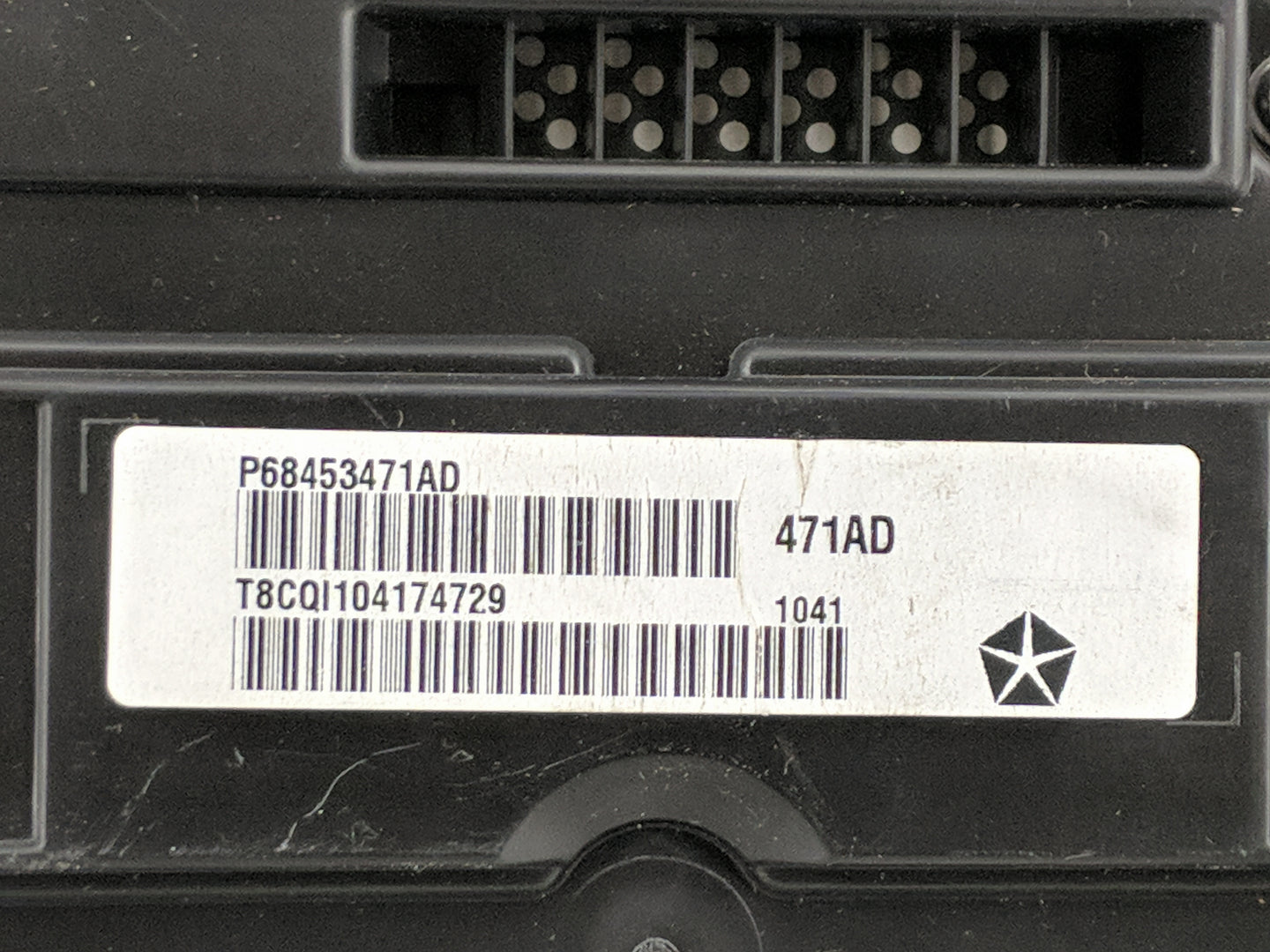 2021 Ram 1500 Instrument Cluster Speedometer Gauges P/N:P68453471AD Miles: Fits OEM Used Auto Parts - Oemusedautoparts1.com