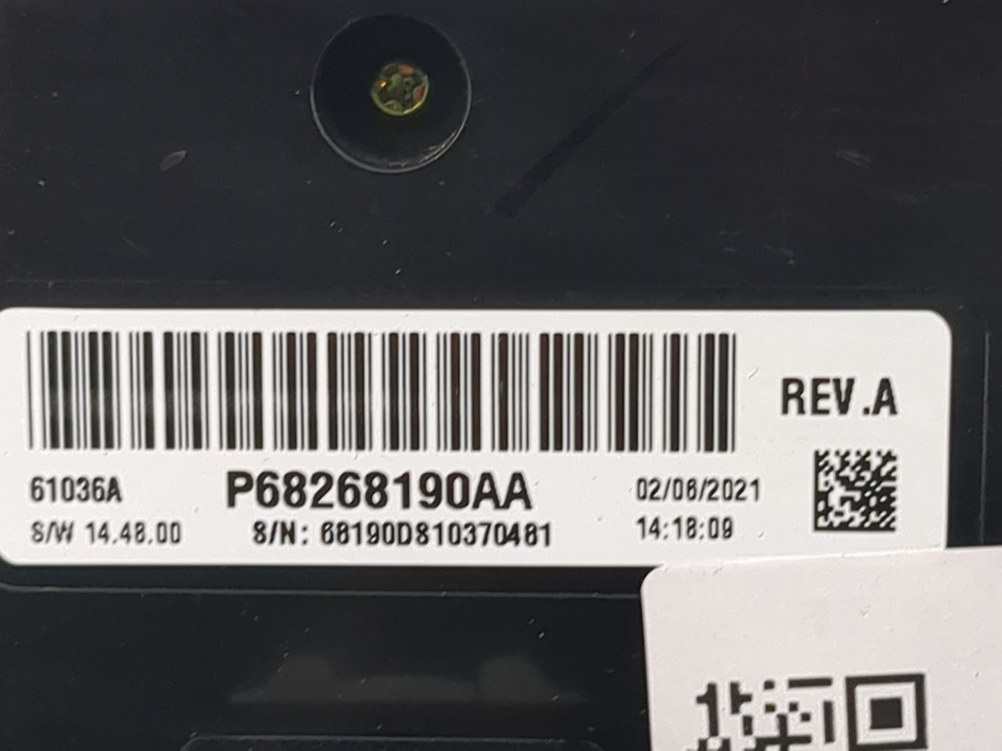 2013-2022 Ram 1500 Climate Control Module Temperature AC/Heater Replacement P/N:P68268190AA Fits OEM Used Auto Parts - Oemus
