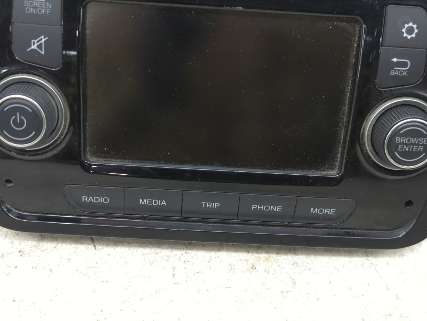 2021 Ram Promaster Radio AM FM Cd Player Receiver Replacement P/N:A3C08884500H001F P6ZH43LXFAD, Y7OVP2REFRESH Fits OEM Used 
