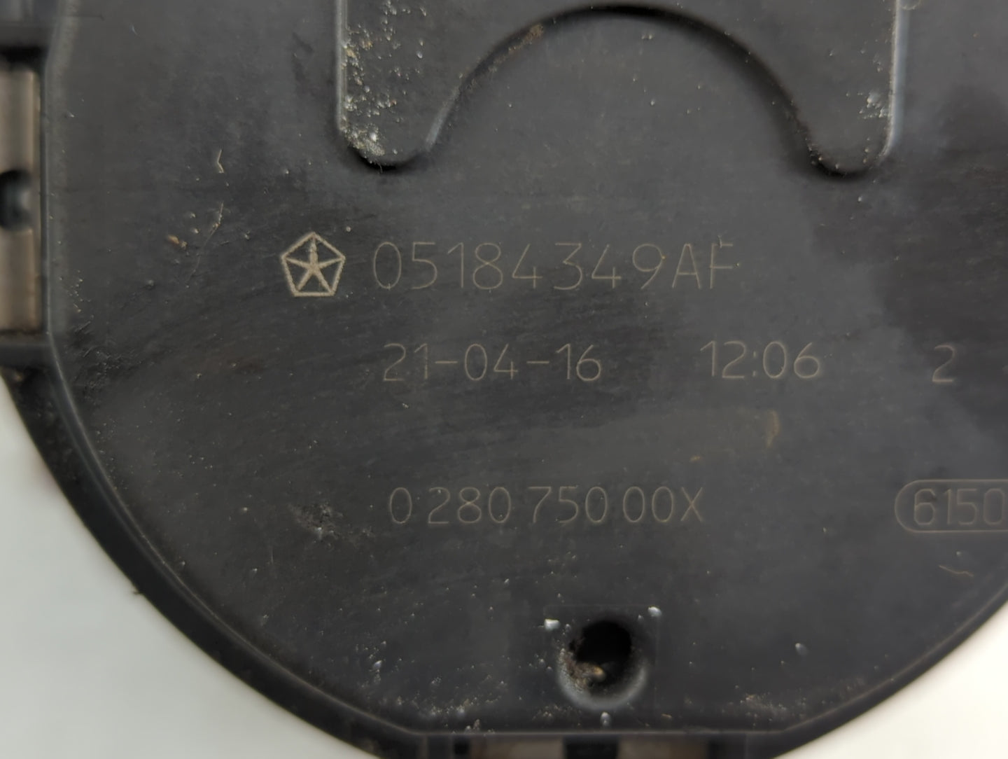 2014-2022 Ram Promaster 1500 Throttle Body P/N:05184349AF 05184349AE Fits OEM Used Auto Parts - Oemusedautoparts1.com