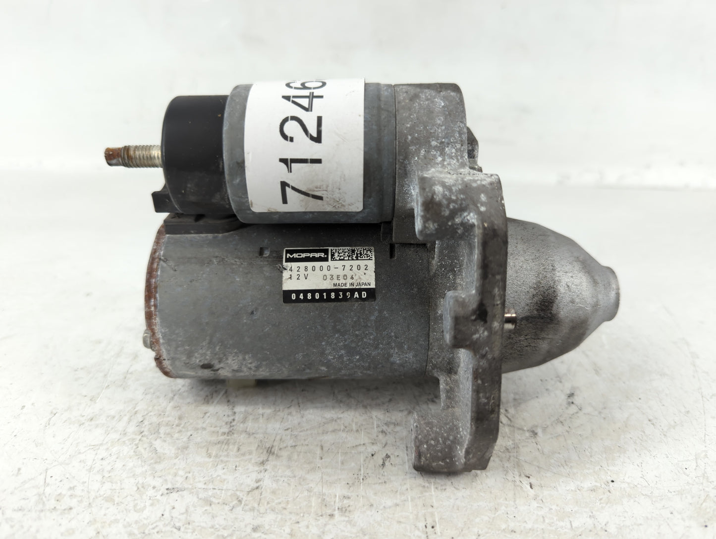 2014-2021 Ram Promaster 1500 Car Starter Motor Solenoid OEM P/N:04801839AD 428000-7202 Fits OEM Used Auto Parts - Oemusedaut