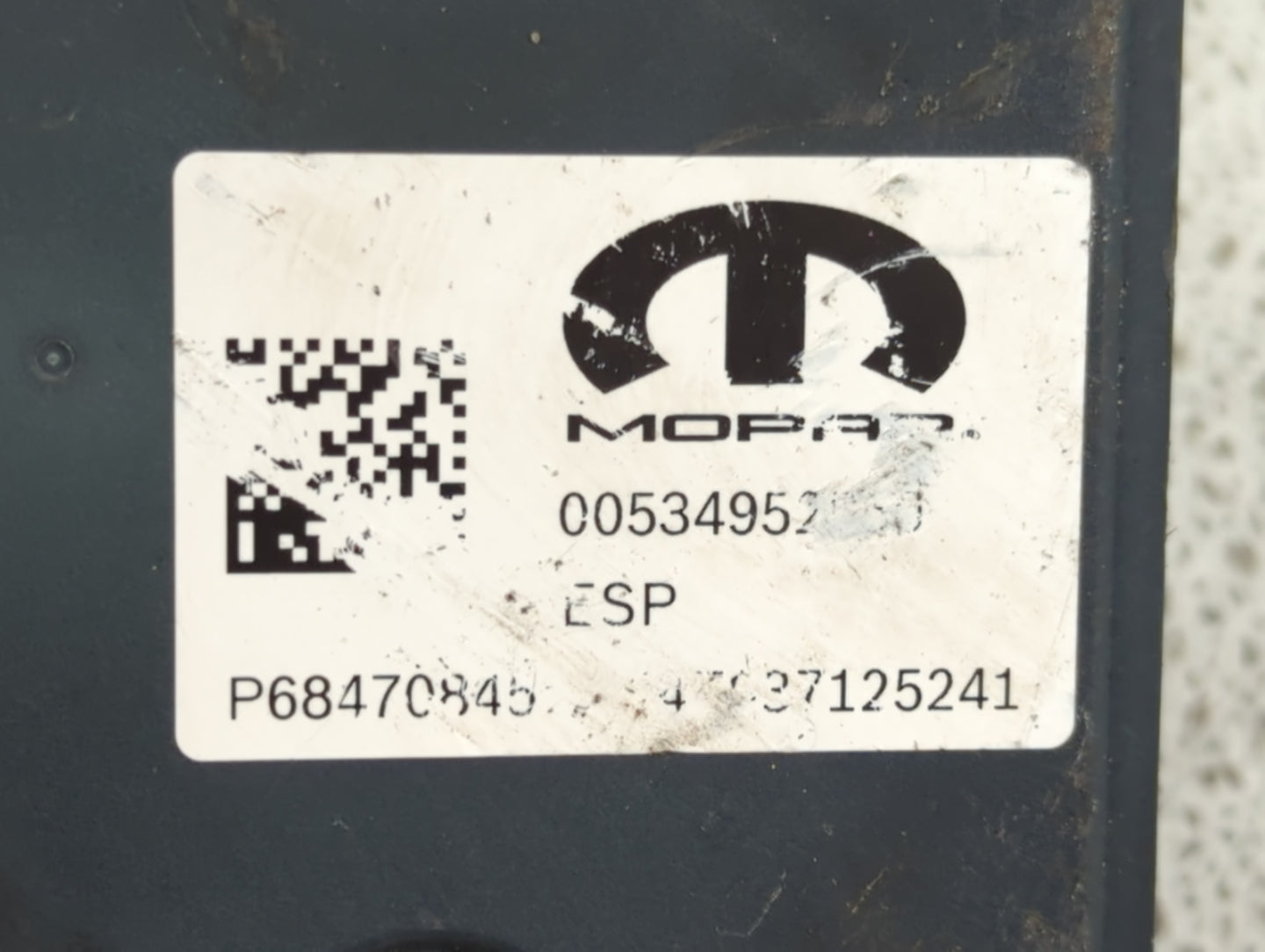 2021 Ram Promaster 2500 ABS Pump Control Module Replacement P/N:53495255 Fits OEM Used Auto Parts - Oemusedautoparts1.com