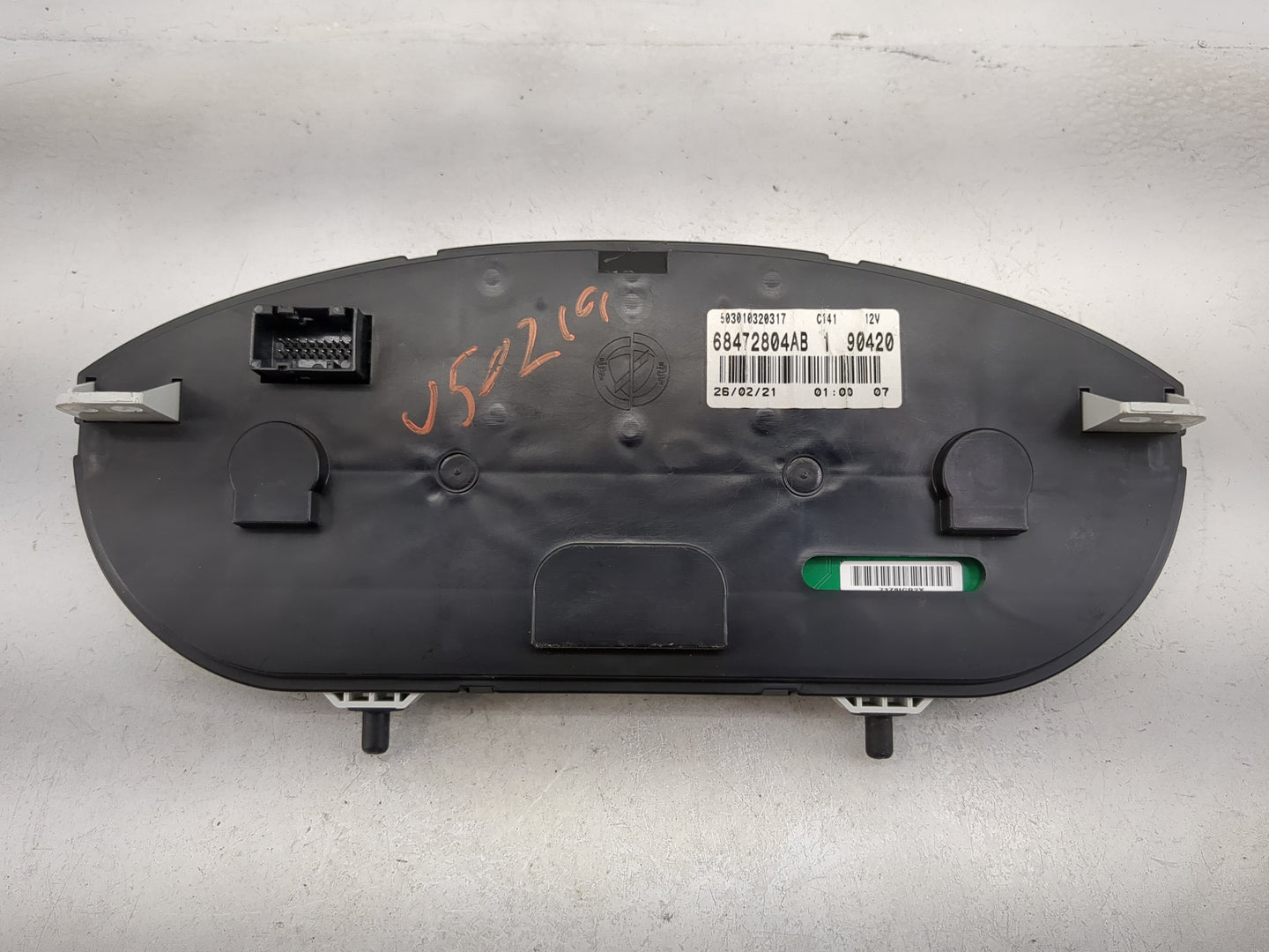 2021 Ram Promaster 3500 Instrument Cluster Speedometer Gauges P/N:68472804AB 503010320317 Miles: Fits OEM Used Auto Parts - 