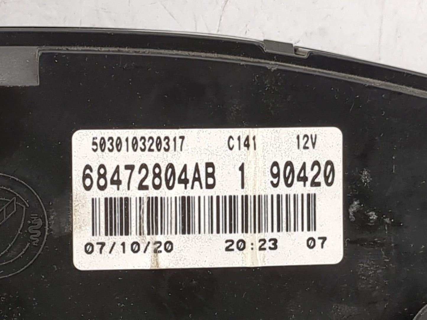2021 Ram Promaster 3500 Instrument Cluster Speedometer Gauges P/N:68472804AB Miles: Fits OEM Used Auto Parts - Oemusedautopa