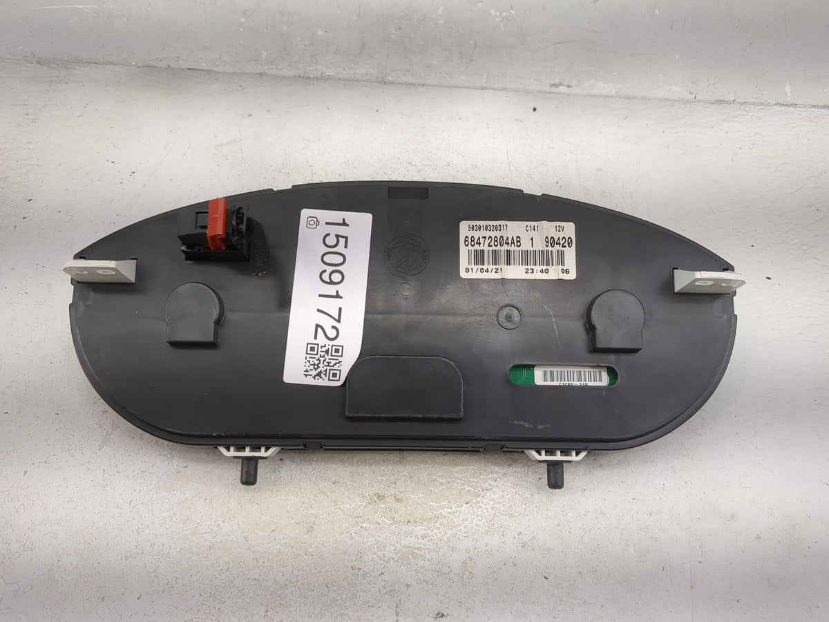 2021 Ram Promaster 3500 Instrument Cluster Speedometer Gauges P/N:68472804AB 503010320317 Miles: Fits OEM Used Auto Parts - 