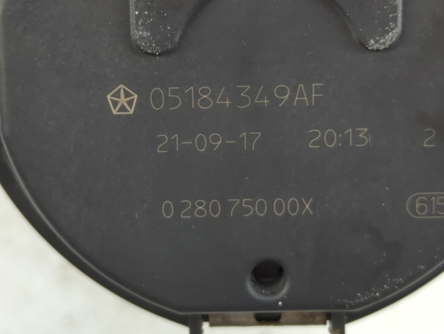 2014-2022 Ram Promaster 3500 Throttle Body P/N:0 280 750 00X 05184349AF Fits OEM Used Auto Parts - Oemusedautoparts1.com