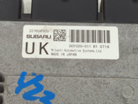 2021 Subaru Ascent PCM Engine Control Computer ECU ECM PCU OEM P/N:22765AP820 Fits OEM Used Auto Parts - Oemusedautoparts1.c