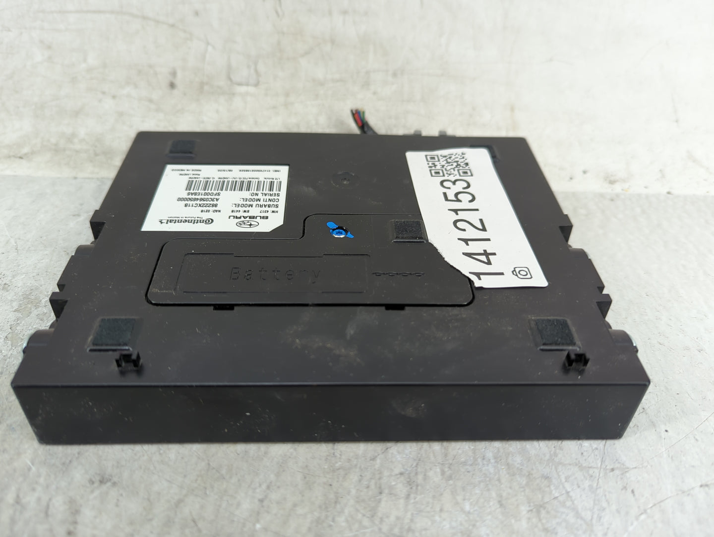 2020-2022 Subaru Ascent Chassis Control Module Ccm Bcm Body Control - Oemusedautoparts1.com
