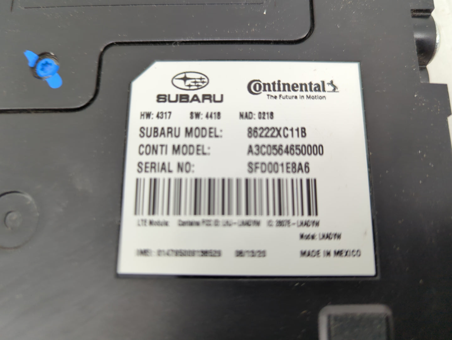 2020-2022 Subaru Ascent Chassis Control Module Ccm Bcm Body Control - Oemusedautoparts1.com