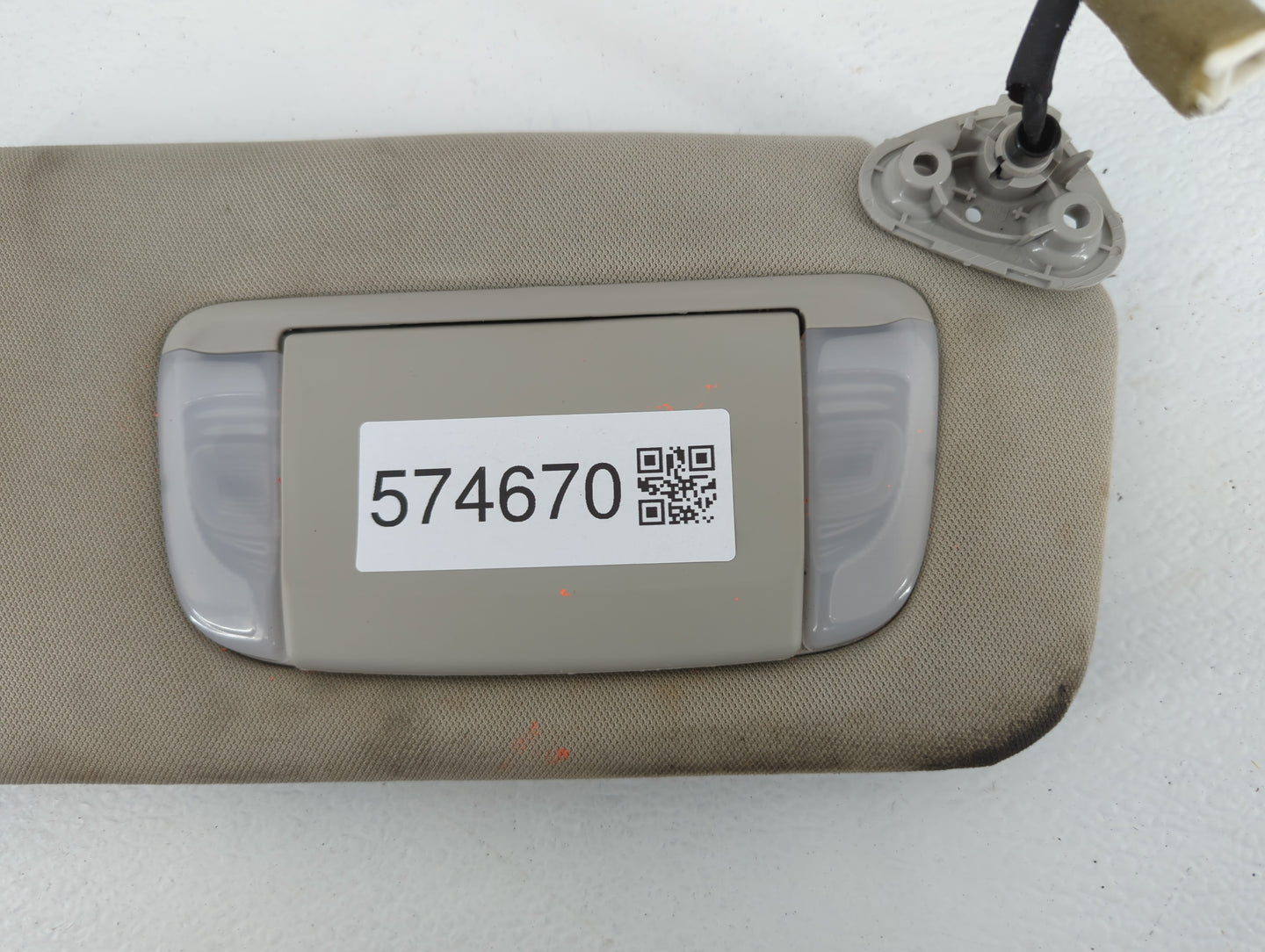 2021 Subaru Ascent Sun Visor Shade Replacement Driver Left Mirror Fits OEM Used Auto Parts - Oemusedautoparts1.com
