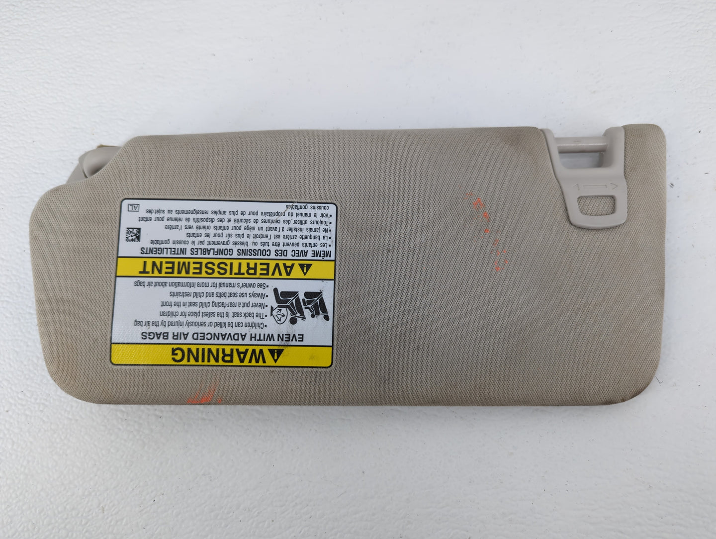 2021 Subaru Ascent Sun Visor Shade Replacement Driver Left Mirror Fits OEM Used Auto Parts - Oemusedautoparts1.com