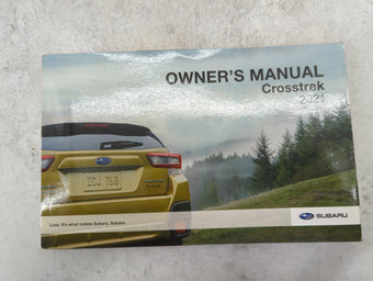 compare product 2021 Subaru Crosstrek Owners Manual Book Guide P/N:A1410BE-B MSA5M2107A OEM Used Auto Parts