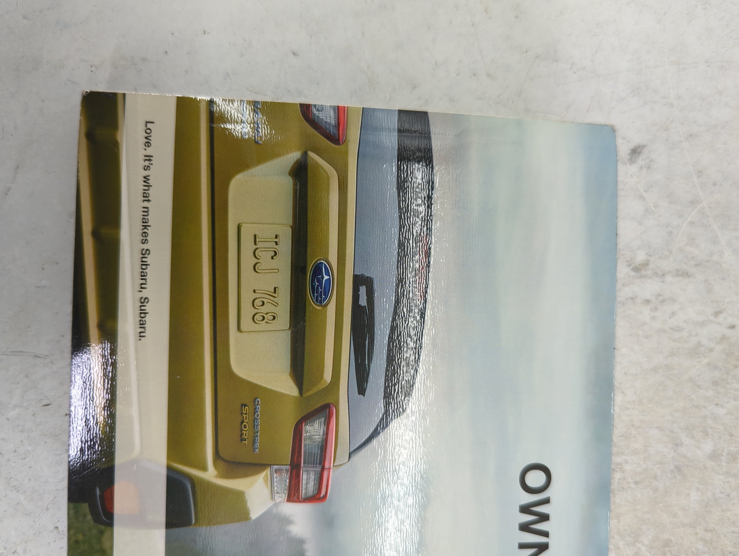 2021 Subaru Crosstrek Owners Manual Book Guide P/N:A1410BE-B MSA5M2107A OEM Used Auto Parts - Oemusedautoparts1.com