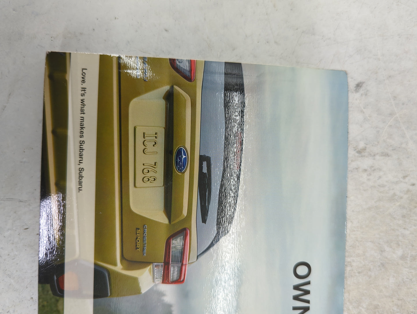 2021 Subaru Crosstrek Owners Manual Book Guide P/N:A1410BE-B MSA5M2107A OEM Used Auto Parts - Oemusedautoparts1.com