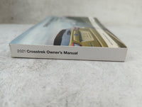 2021 Subaru Crosstrek Owners Manual Book Guide P/N:A1410BE-B MSA5M2107A OEM Used Auto Parts - Oemusedautoparts1.com