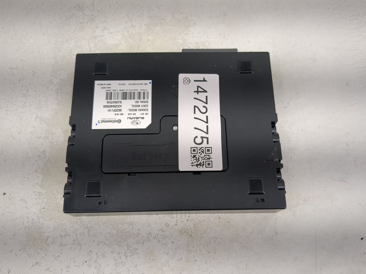 2021 Subaru Crosstrek Telematics Control Module - Oemusedautoparts1.com