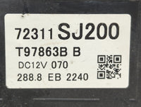 2019 Subaru Forester Climate Control Module Temperature AC/Heater Replacement P/N:72311SJ200 Fits OEM Used Auto Parts - Oemu