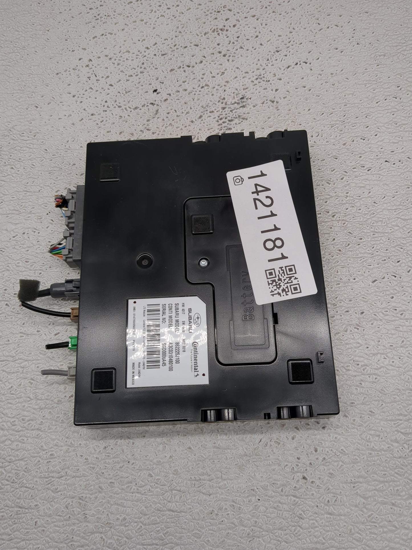 2021-2022 Subaru Forester Telematics Control Module 1421181 - Oemusedautoparts1.com