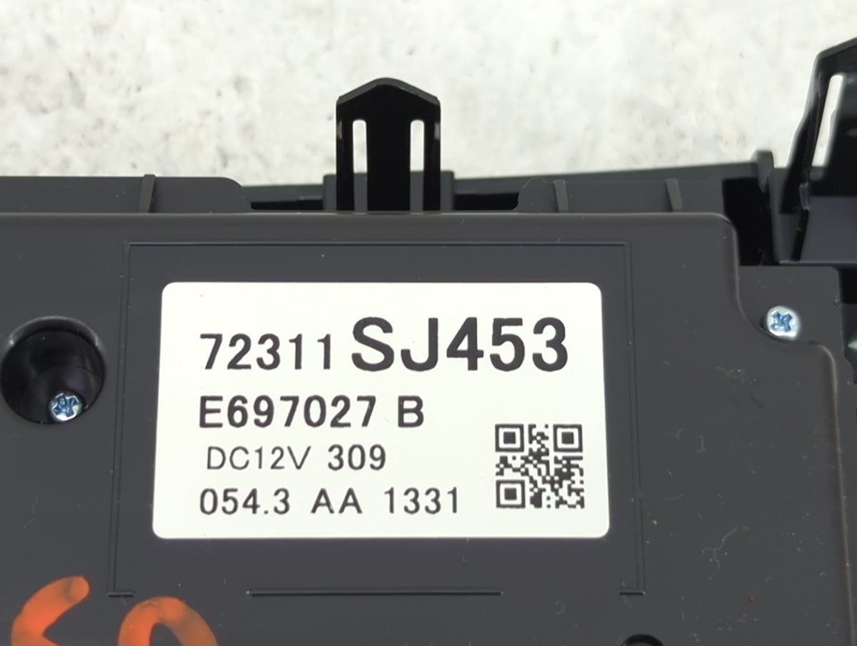 2020-2021 Subaru Forester Climate Control Module Temperature AC/Heater Replacement P/N:72311SJ453 E697027 B Fits Fits 2020 2