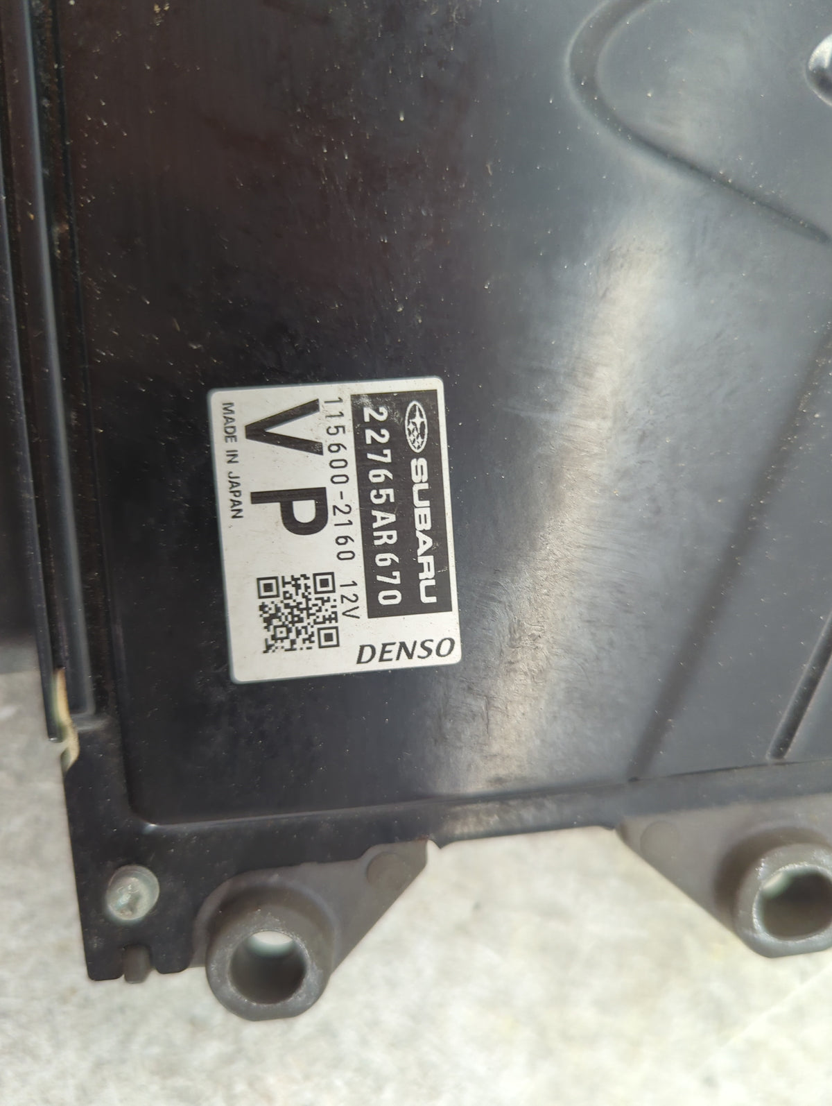 2021 Subaru Forester PCM Engine Control Computer ECU ECM PCU OEM P/N:22765AR670 115600-2160 Fits OEM Used Auto Parts - Oemus