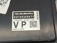 2021 Subaru Forester PCM Engine Control Computer ECU ECM PCU OEM P/N:22765AR671 Fits OEM Used Auto Parts - Oemusedautoparts1