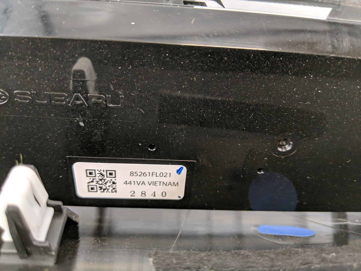 2019-2022 Subaru Impreza Information Radio Display Screen 1209652 - Oemusedautoparts1.com