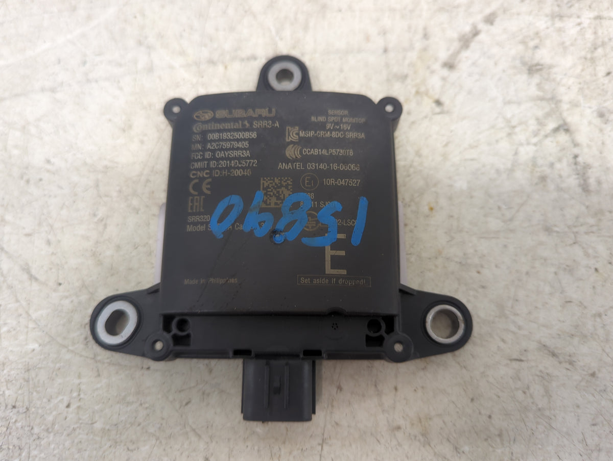2021 Subaru Impreza Backup Camera Or Backup Sensor - Oemusedautoparts1.com