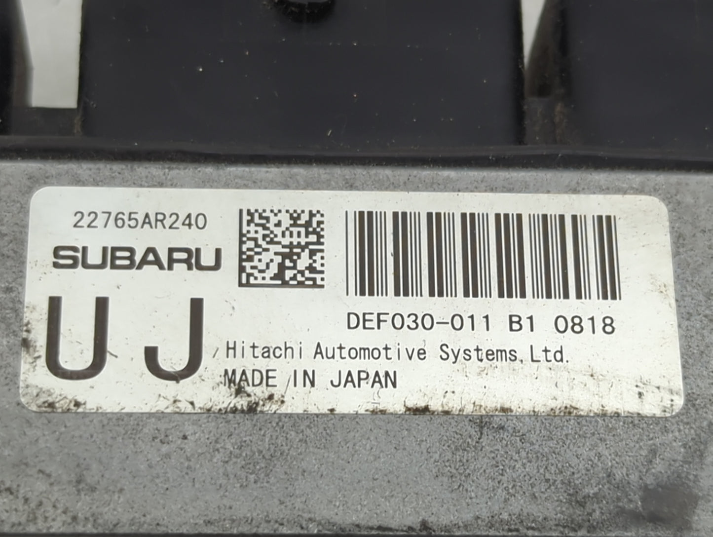 2021 Subaru Legacy PCM Engine Control Computer ECU ECM PCU OEM P/N:22765AR240 DEF030-011 Fits OEM Used Auto Parts - Oemuseda